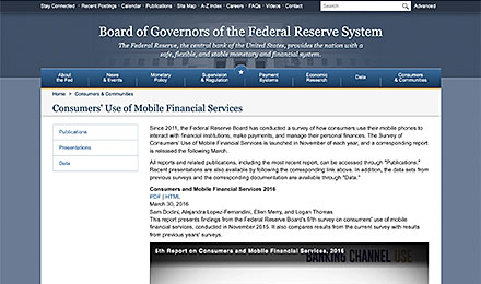 Chapter 3: Federal Reserve - Online and Mobile Banking