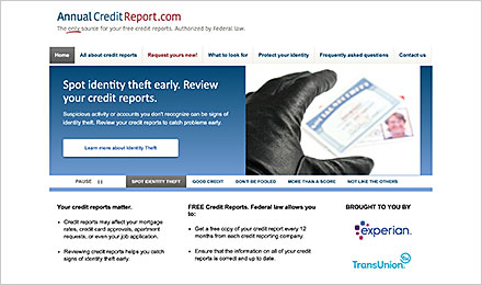 Chapter 2: AnnualCreditReport.com - Free Credit Reports