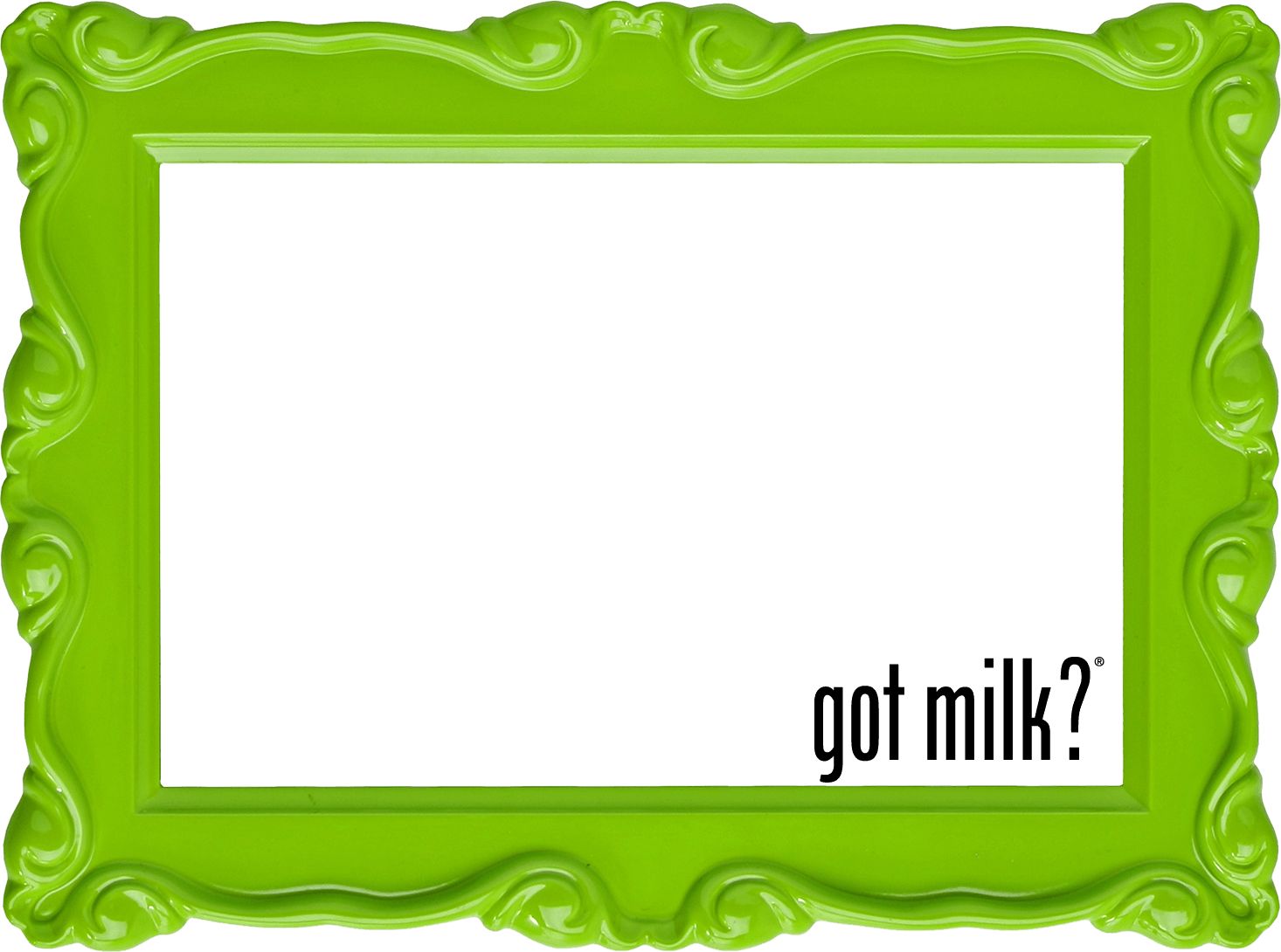 Green frame