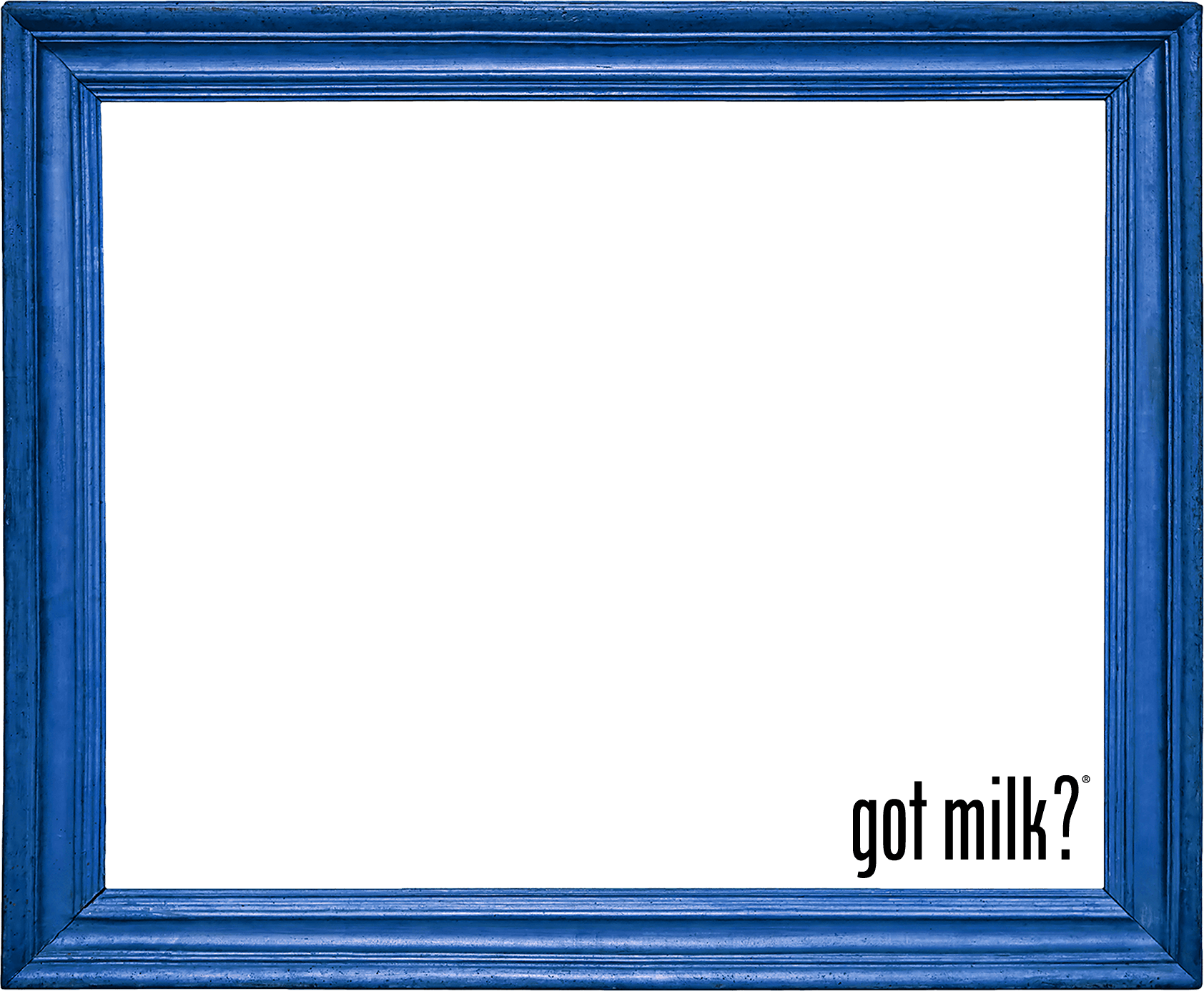 Blue frame