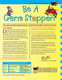 Be a Germ Stopper!