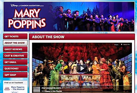 Visit the Mary Poppins Website