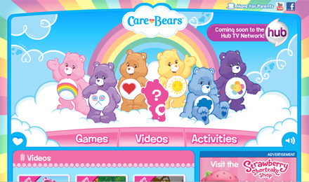 Visit the Care Bears Website