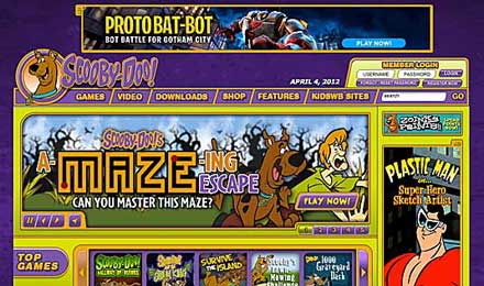 Visit the Scooby-Doo Website