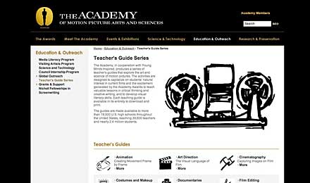 Explore the Teacher's Guide Series at oscars.org