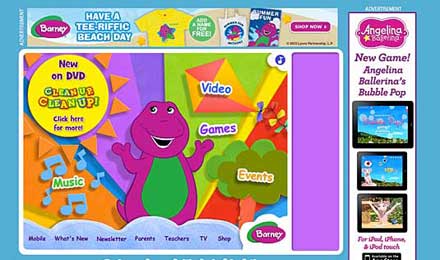 Visit the Barney Website