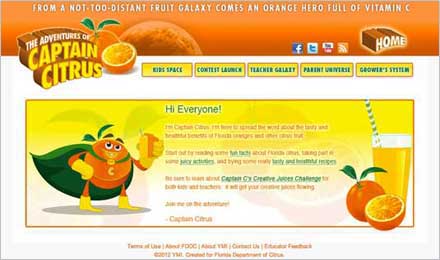 Visit the Captain Citrus Website