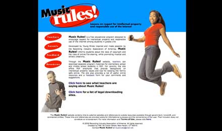 Visit the Music Rules! Website