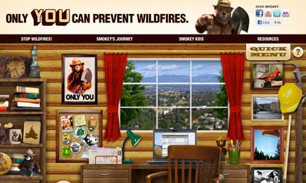 Visit the Smokey Bear Website