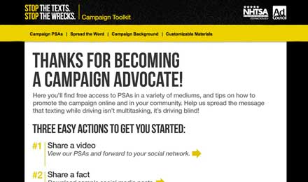Get the Stop the Texts Campaign Toolkit