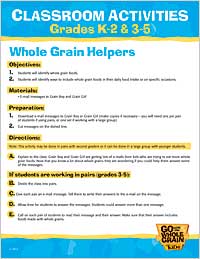 Whole Grain Helpers