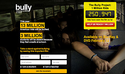 Visit THE BULLY PROJECT