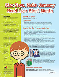 Head Lice Facts from Max