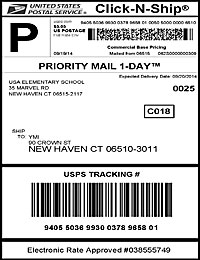 Postage-Paid Mailing Label
