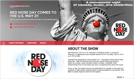 Visit the Red Nose Day Website