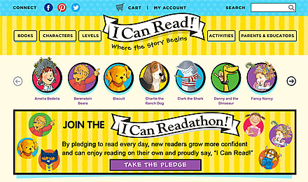 Visit the I Can Read! Website