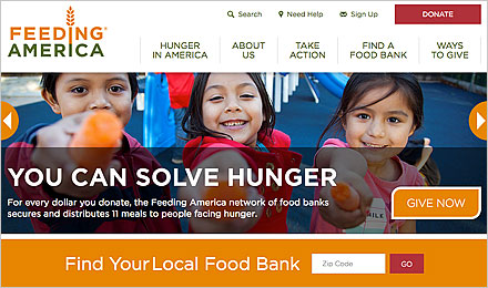 Visit the Feeding America Website