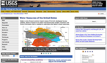 Visit the USGS Water Resources Website