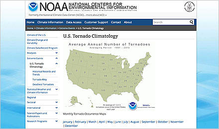 Activity Resource: Tornado Occurence Maps