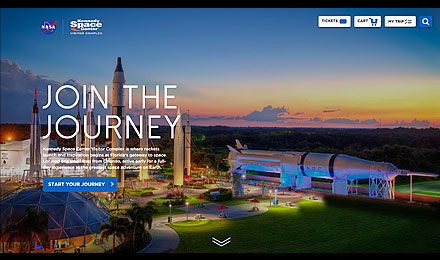 Visit the Kennedy Space Center Website