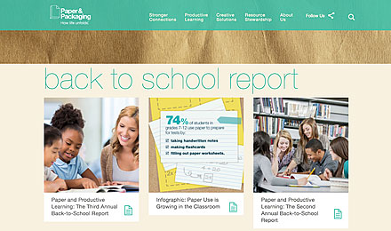 Paper and Productive Learning: Back-to-School Report