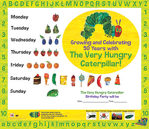 Happy 50th Birthday to The Very Hungry Caterpillar™ | ymiclassroom.com