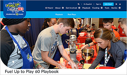 Fuel Up to Play 60 Playbook