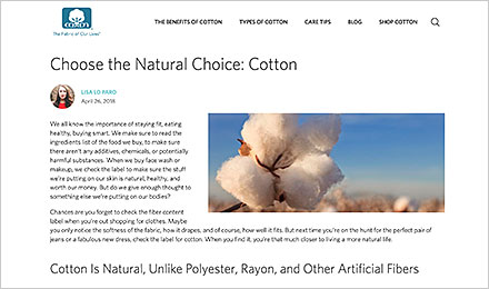 Cotton Science and Sustainability | ymiclassroom.com