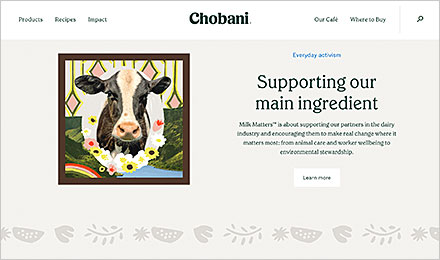 Activity 3 Resource - Visit the Chobani website