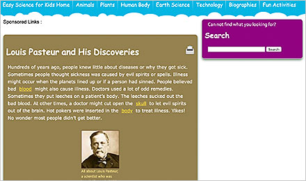 Activity 1 Resource - Learn about Louis Pasteur