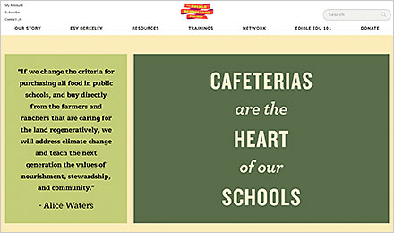 Visit the Edible Schoolyard Project Website