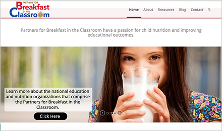 Visit the Breakfast in the Classroom Website