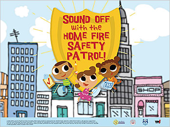 Sound Off with the Home Fire Safety Patrol Storybooks