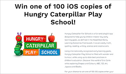The Hungry Caterpillar Play School App