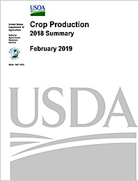 USDA Crop Production 2018
