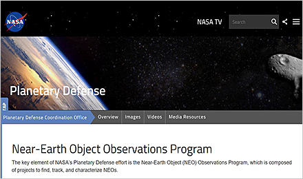 NASA Planetary Defense: NEO Program