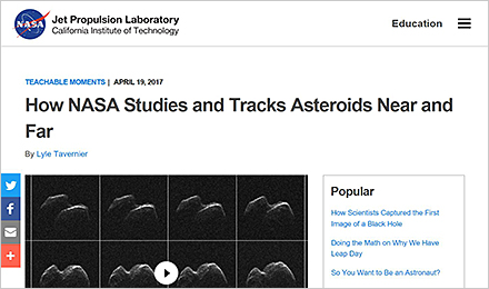 How NASA Studies & Tracks Asteroids