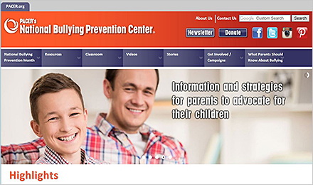 Pacer’s National Bullying Prevention Center