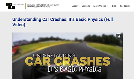 Understanding Car Crashes: It’s Basic Physics
