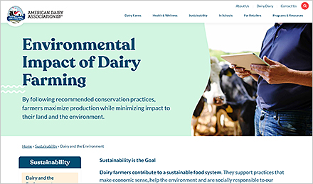 Environmental Impact of Dairy Farming