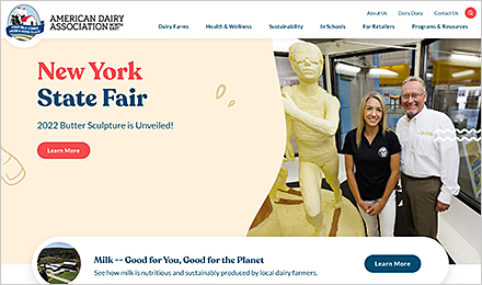 Visit the American Dairy Association North East Website
