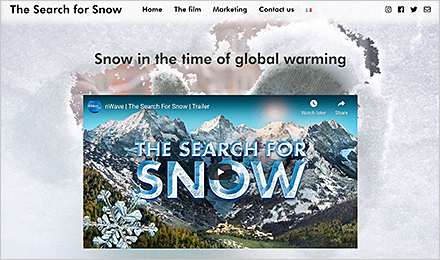 Visit The Search for Snow Website