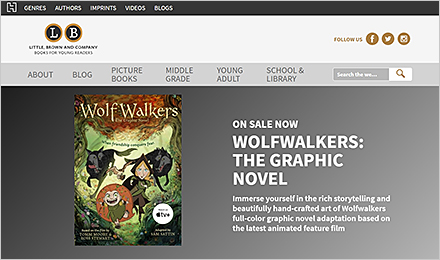 Visit the <em>WOLFWALKERS</em>  website 