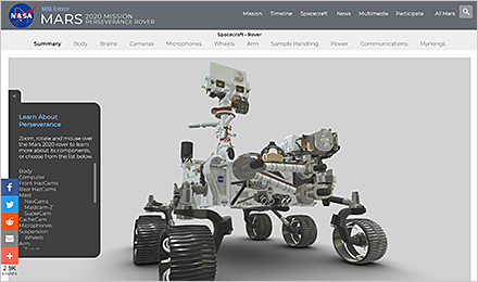 3D Images of Rovers