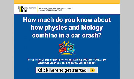 IIHS Crash Science Quiz