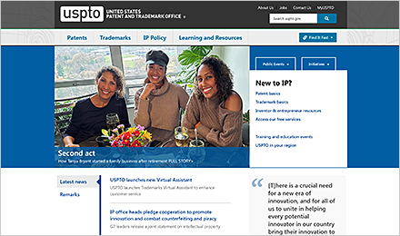Visit the USPTO Website