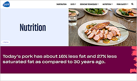 National Pork Board on Nutrition