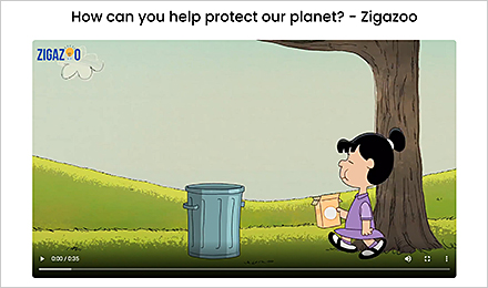 Zigazoo Activity - Take Care of the Planet