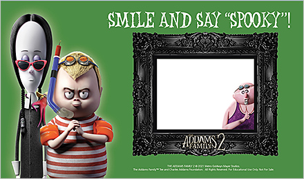Picture It! The Addams Family Photo Frame Maker