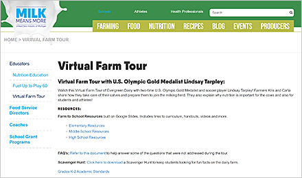Learn About Virtual Farm Tours to MI Dairy Farms